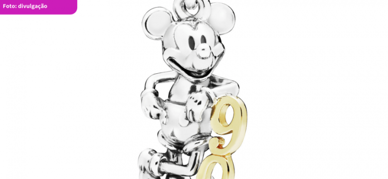 Pandora cria charm pendente em homenagem a Mickey Mouse