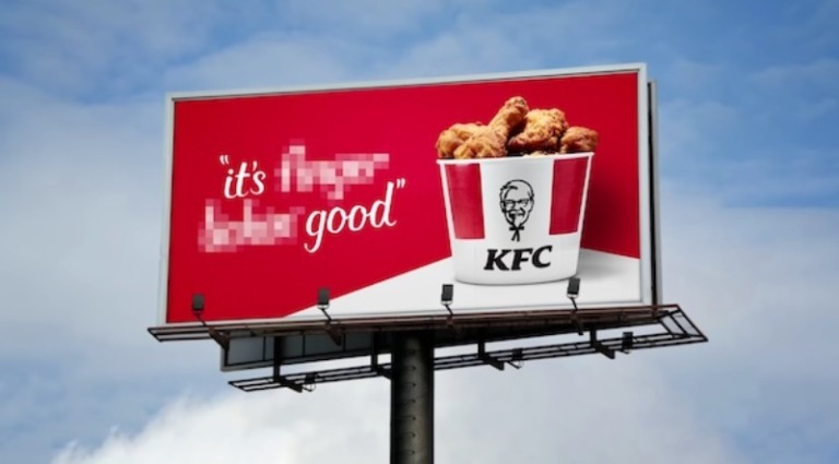 KFC censura seu próprio slogan por causa do Covid-19
