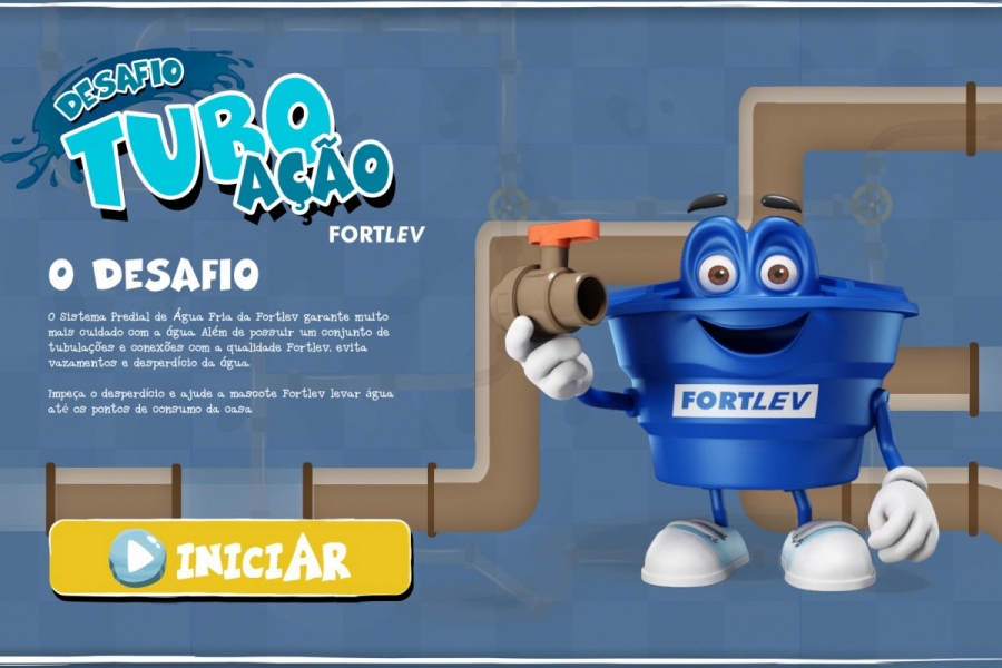 Criativa elabora game para a Fortlev