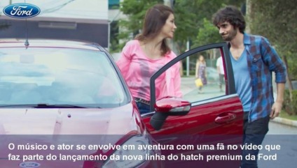 Ford New fiesta 2018 é objeto de desejo em vídeo com Fiuk
