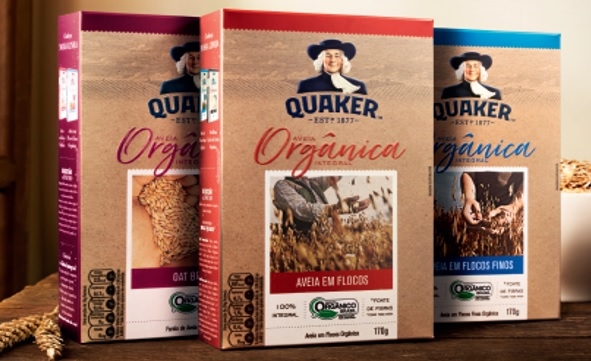 Quaker cria linha de produtos orgânicos