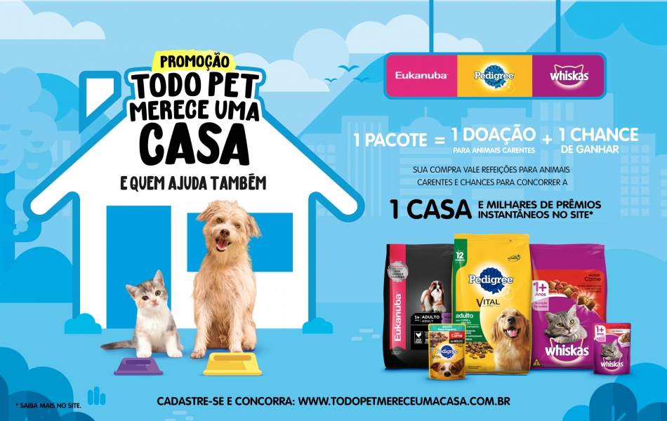 BFerraz incentiva adoção de animais em promo para a Mars