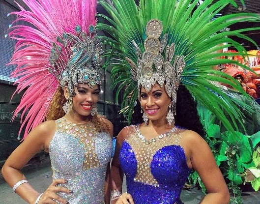 Beija-Flor fez divulgação do Carnaval em  jogo da NBA