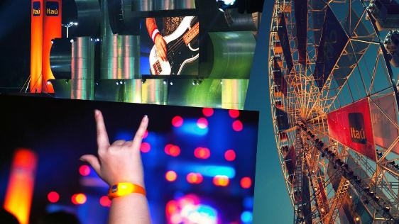 Itaú promove música e tecnologia durante o Rock in Rio Itaú promove música e tecnologia durante o Rock in Rio
