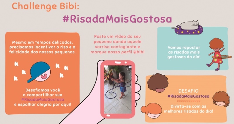 Calçados Bibi promove desafio da risada no Instagram