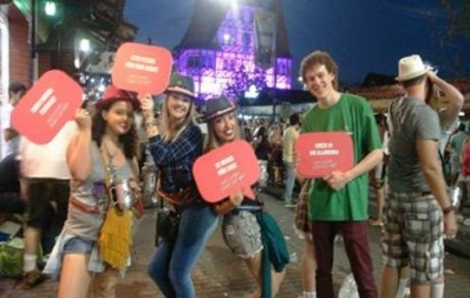 Heineken realizou promoções durante a Oktoberfest de Blumenau