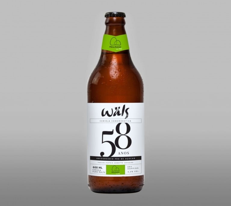 Nos 58 anos do Pão de Açúcar, a cervejaria Wäls lança rótulo exclusivo