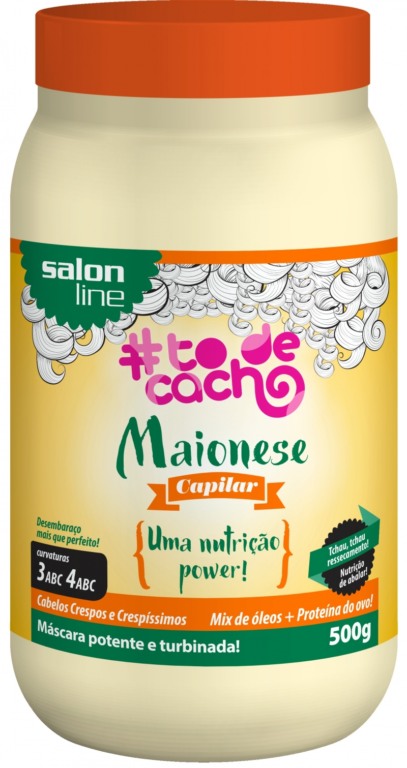 Salon Line cria resposta rápida para vídeo com pote de Maionese Capilar