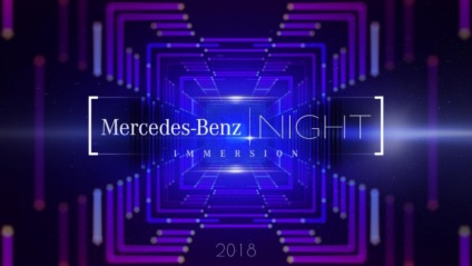Netza comanda o Mercedes-Benz Night - Immersion