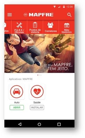 Aplicativo da Mapfre aprimora a experiência do cliente