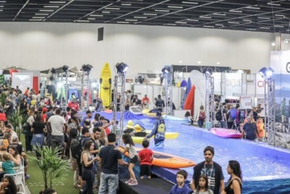 Adventure Sports Fair reuniu esportes radicais em SP