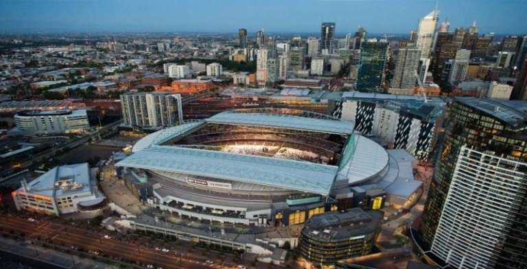 Marvel adquire naming rights do Docklands Stadium