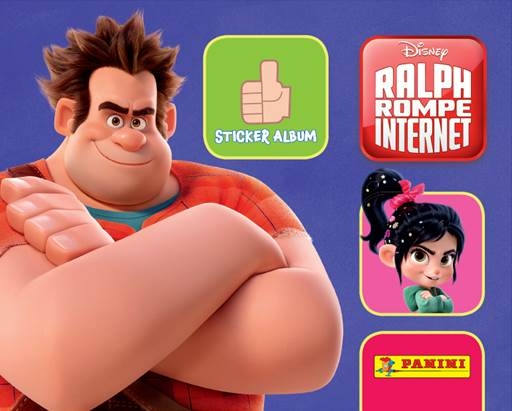 Panini lança álbum de figurinhas do novo filme WiFi Ralph