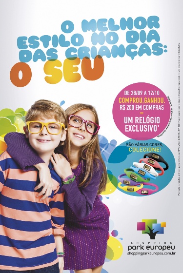 Park Europeu realiza ação promo para crianças