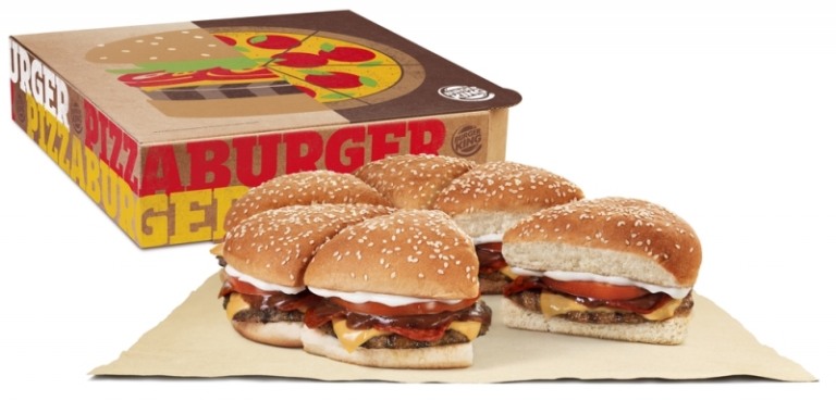 Burger King lança o Pizza Burger