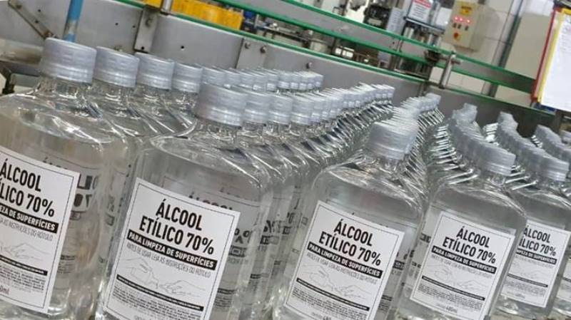 Diageo junta-se à Unica para doar mais 21 mil litros de álcool 70%