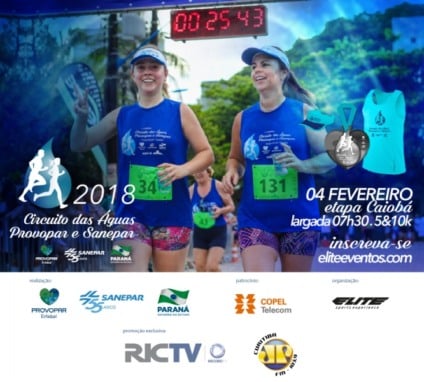 Vem aí a Corrida Circuito das Águas Provopar/Sanepar