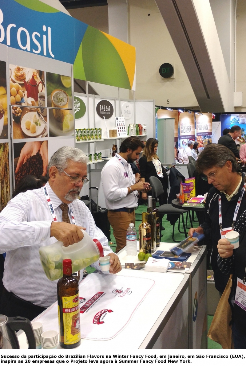 Projeto Brazilian Flavors leva 20 empresas à 62ª Summer Fancy Food New York