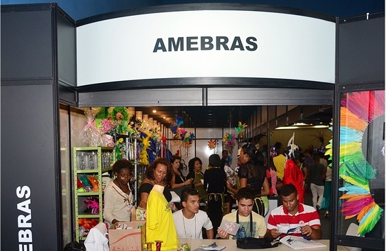 Amebras marca presença na Expo Religião