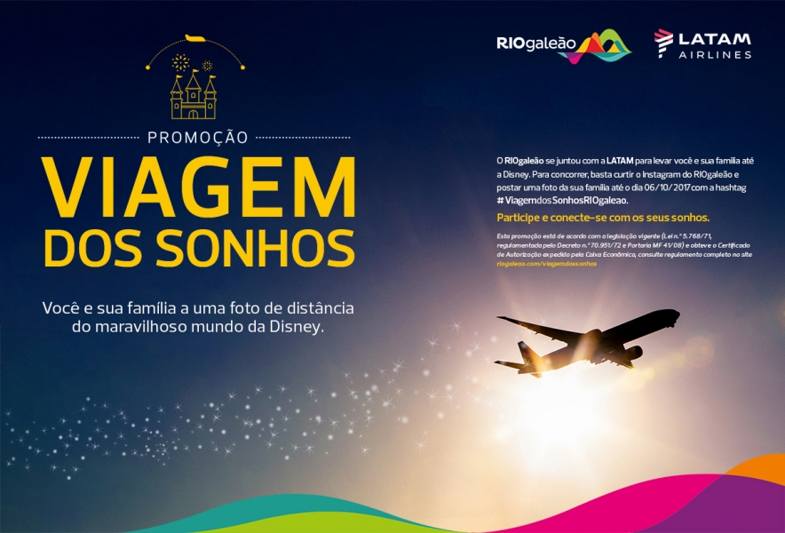 RIOgaleão e LATAM levam uma família para Viagem dos Sonhos