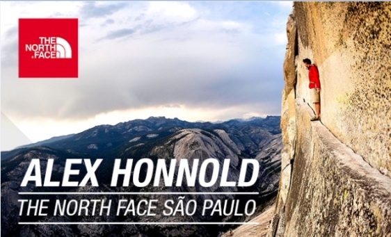 Alpinista Alex Honnold estará no Cidade São Paulo