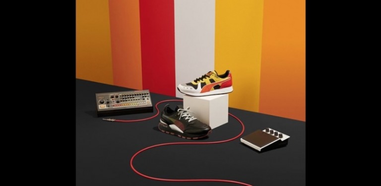 Instrumentos musicais inspiram novo tênis da Puma