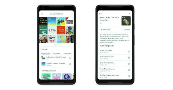 Google cria aplicativo para podcasts Google cria aplicativo para podcasts