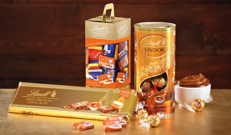 Chocolate com doce de leite  é a novidade da Lindt