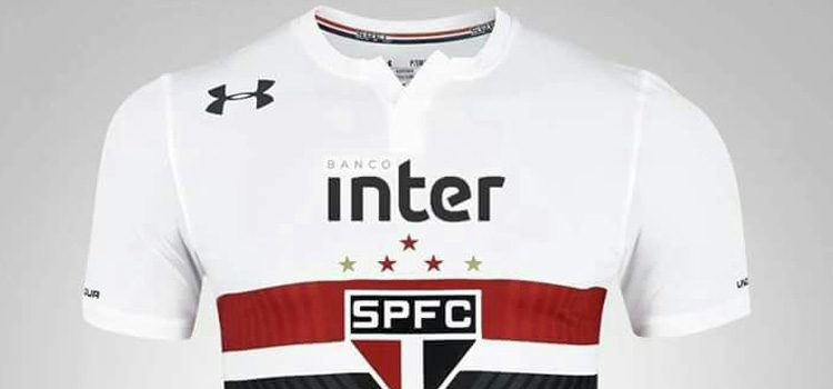 Banco Inter troca posição da marca na camisa do SPFC