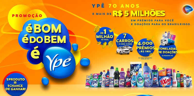 Ypê dá início à sua maior ação promo do ano