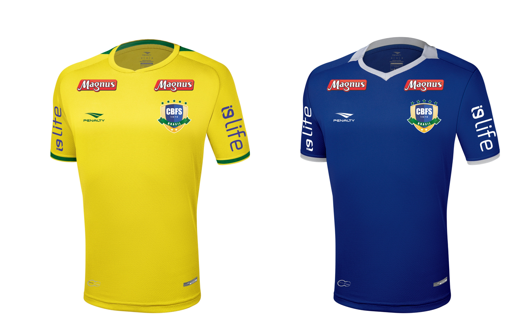 Seleção Brasileira de Futsal estreia uniforme 2018