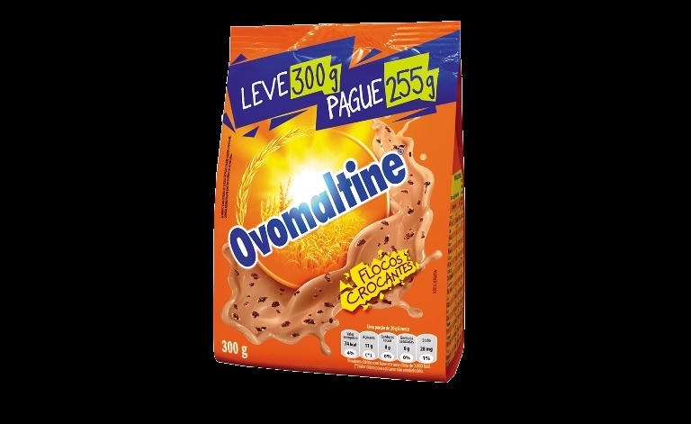 Ovomaltine leva ao PDV embalagem promocional