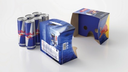 Red Bull lança no Brasil embalagem que vira óculos VR