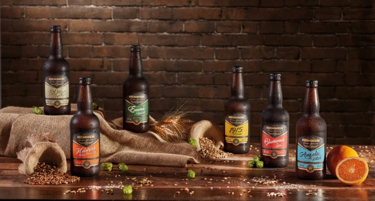 Vidro da Hemmer vira copo para apreciadores de cervejas