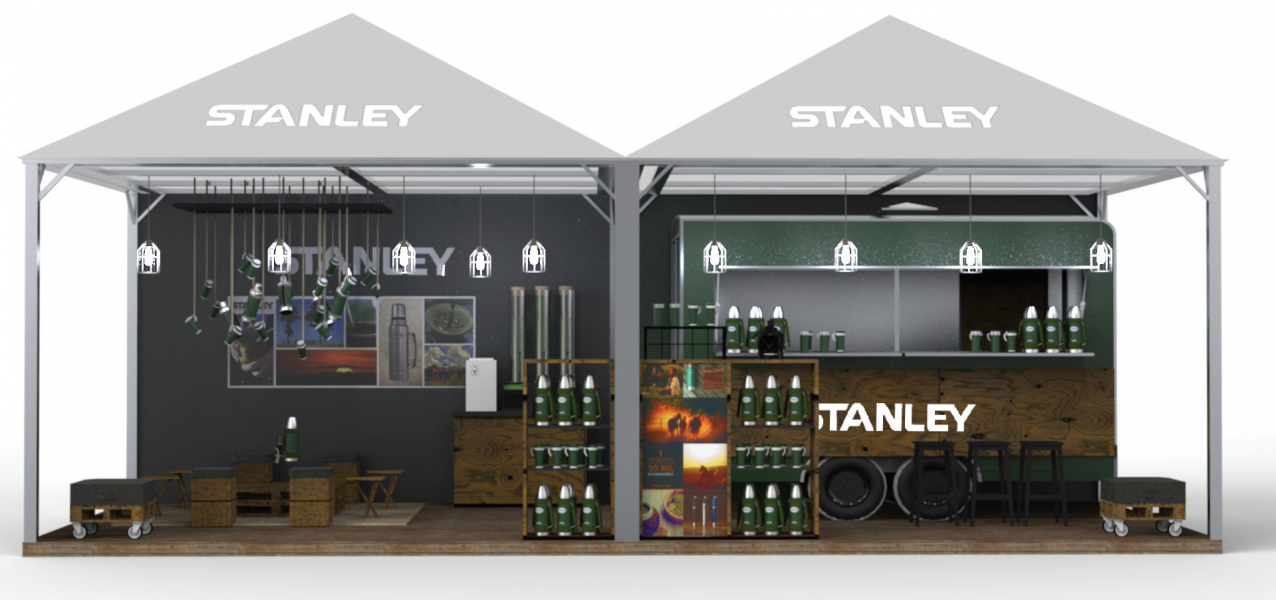 Stanley apresenta produtos térmicos em drink truck na 39ª Expointer