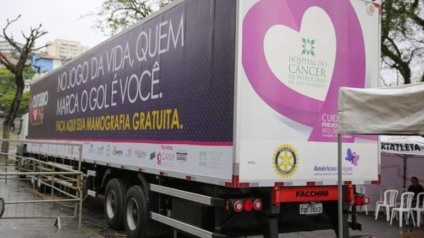 FPF promove realização de mamografias em estádios no Outubro Rosa