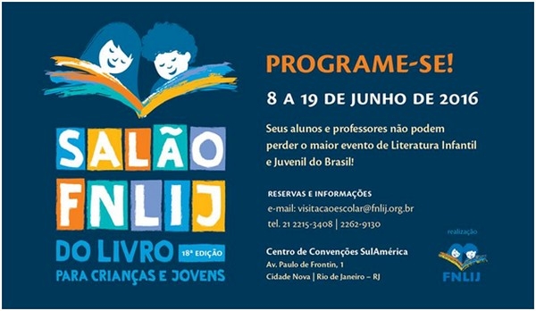 Salão do Livro para Crianças e Jovens começa no Rio