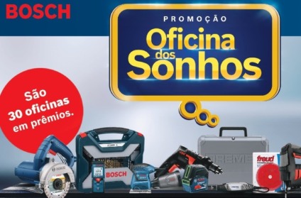 Bosch reedita a ação promocional “Oficina dos Sonhos”