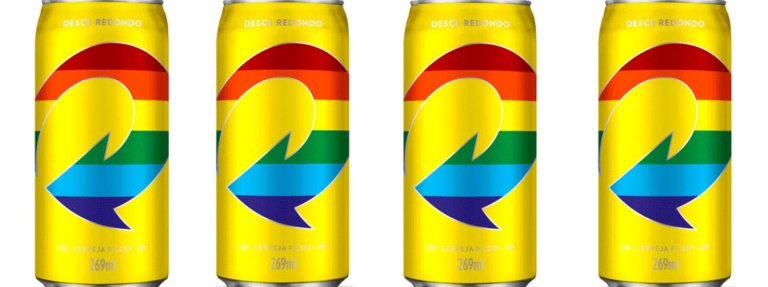Skol lança latas especiais para Parada Lgbt