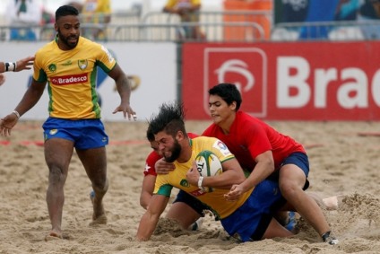 Bradesco apresenta o Desafio Internacional de Beach Rugby