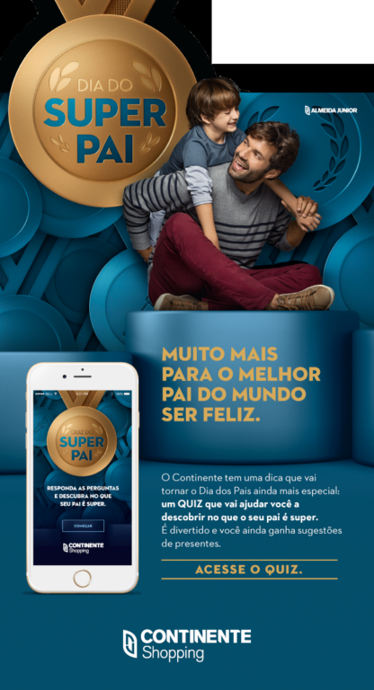 Continente Shopping oferece mais interatividade neste Dia dos Pais