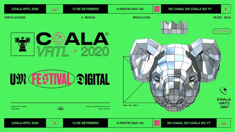 Coala Festival será transmitido de local sigiloso