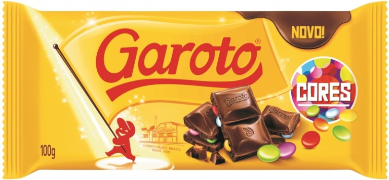 Tablete Cores é a novidade da Garoto