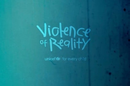Unicef apresenta a "Violence of Reality"