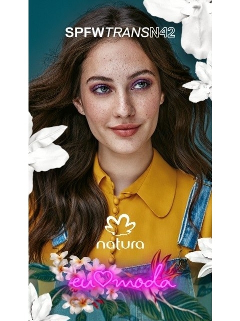 Natura cria filtro exclusivo para a SPFW no Snapchat