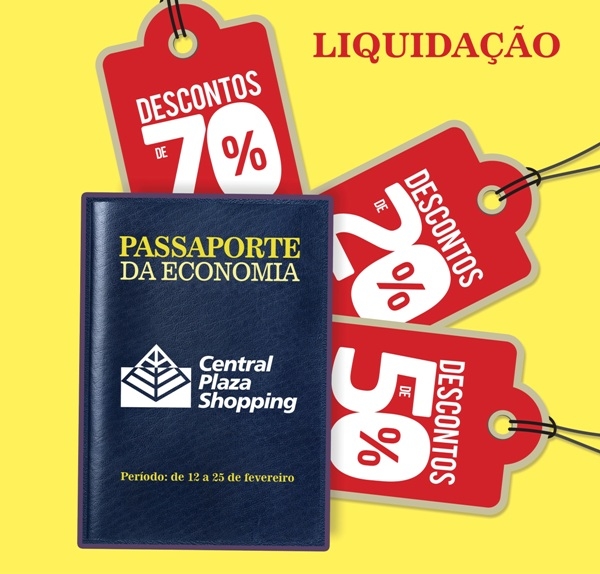 Central Plaza promove o Passaporte da Economia