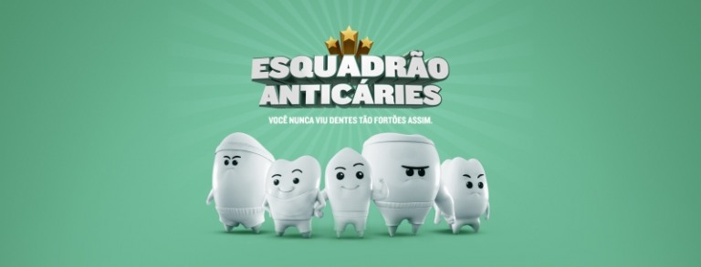 Listerine apresenta o "Esquadrão Anticáries"