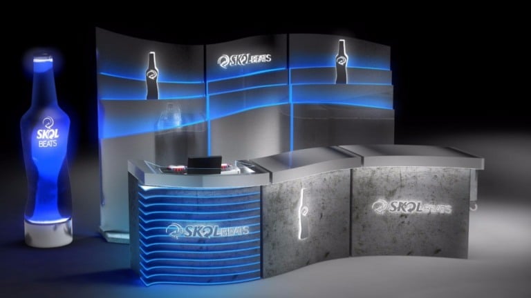 Skol Beats traz para Floripa bar surpreendente
