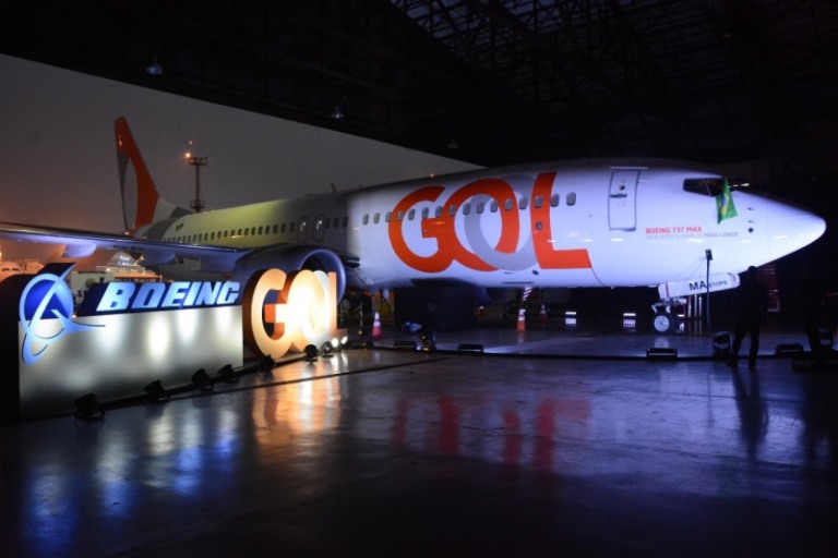 Evento da GOL apresenta o Boeing 737 MAX 8
