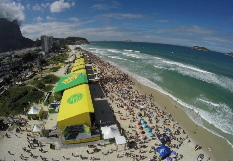 Veja ativações de marcas durante etapa brasileira do WSL